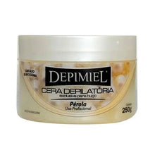 Carregar imagem no visualizador da galeria, CERA DEPILATÓRIA PEROLADA DEPIMIEL 250G
