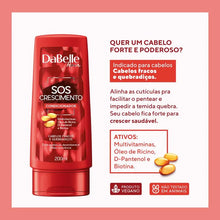 Carregar imagem no visualizador da galeria, CONDICIONADOR DABELLE SOS CRESCIMENTO 200ML
