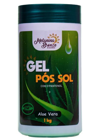 GEL PÓS SOL ALOE VERA  MELANINA BRONZE 1KG