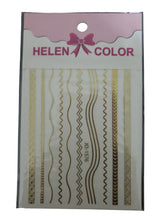 Carregar imagem no visualizador da galeria, ADESIVO DOURADO LASER HELEN COLOR
