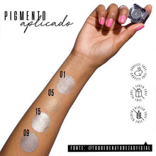 Carregar imagem no visualizador da galeria, SOMBRA PIGMENTO TOQUE DE NATUREZA 01 CRYSTAL LIGHT
