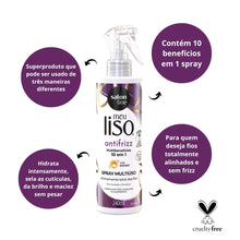 Carregar imagem no visualizador da galeria, DEFRIZANTE SPRAY ANTIFRIZZ SALON LINE 240ML
