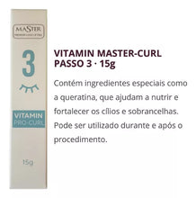 Carregar imagem no visualizador da galeria, VITAMIN MASTER CURL PASSO 3 15G
