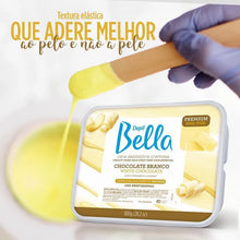 Carregar imagem no visualizador da galeria, CERA CHOCOLATE BRANCO DEPIL BELLA 800G
