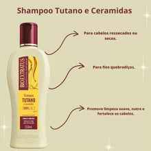 Carregar imagem no visualizador da galeria, SHAMPOO TUTANO E CERAMIDAS BIO EXTRATUS 250ML
