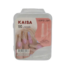 Carregar imagem no visualizador da galeria, CAIXA 100 TIPS LONGA BAILARINA TRANSPARENTE KAISA
