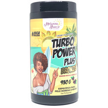Carregar imagem no visualizador da galeria, CREME DE PARAFINA TURBO POWER PLUS MELANINA BRONZE 930G
