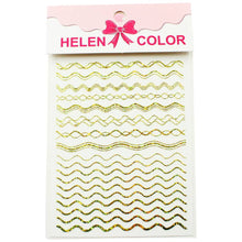 Carregar imagem no visualizador da galeria, ADESIVO DOURADO LASER HELEN COLOR
