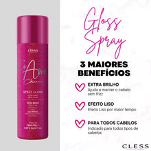 Carregar imagem no visualizador da galeria, HAIR SPRAY CHARMING BRILHO GLOSS 150ML
