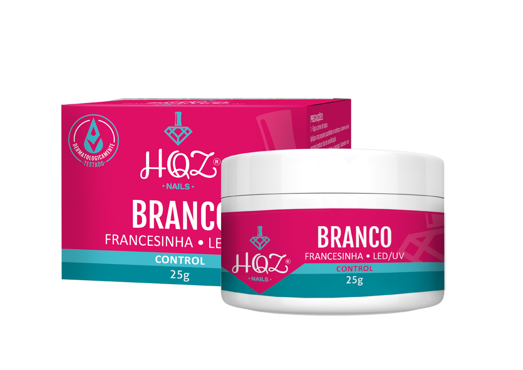 GEL HARD BRANCO HQZ 25G